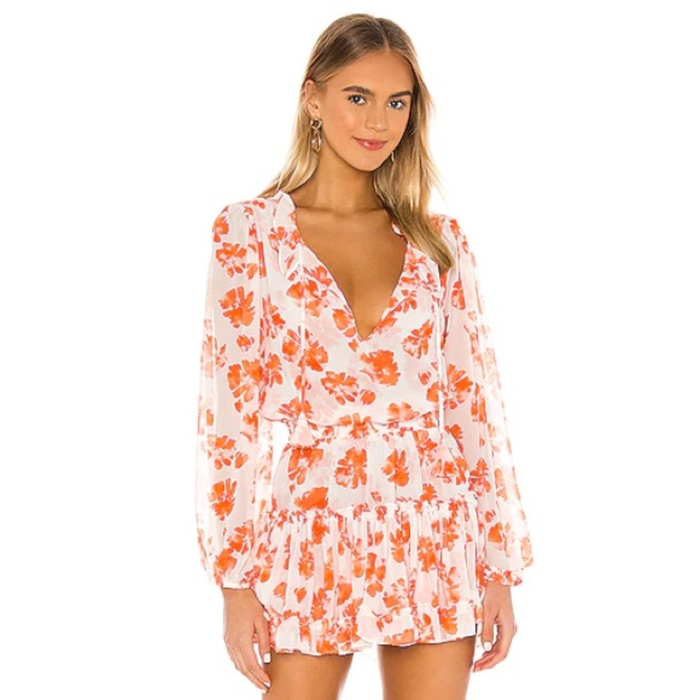 Orange MISA dress